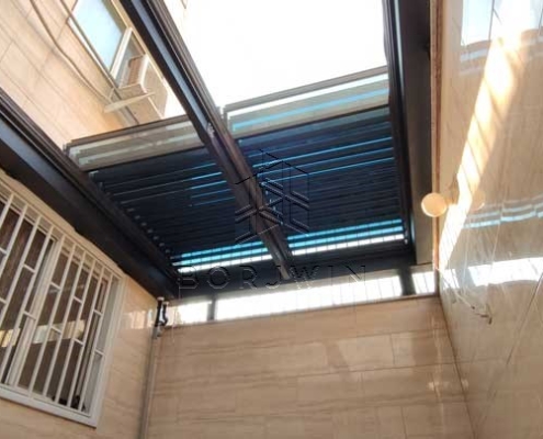 سقف شیشه ای متحرک